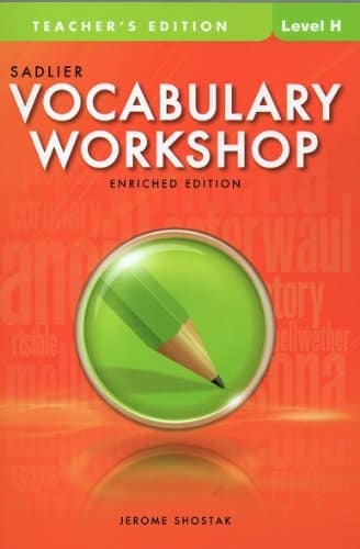 vocab workshop level d unit 3 answers