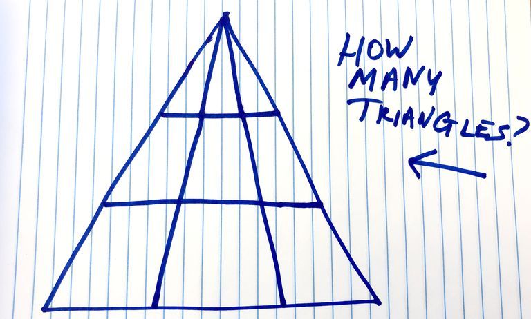 How Many Triangles Do You See